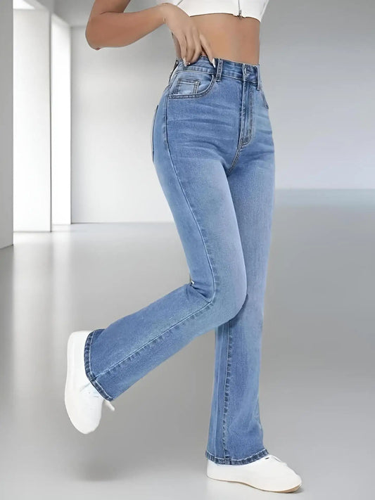 Women's hot jeans slimming European and American style